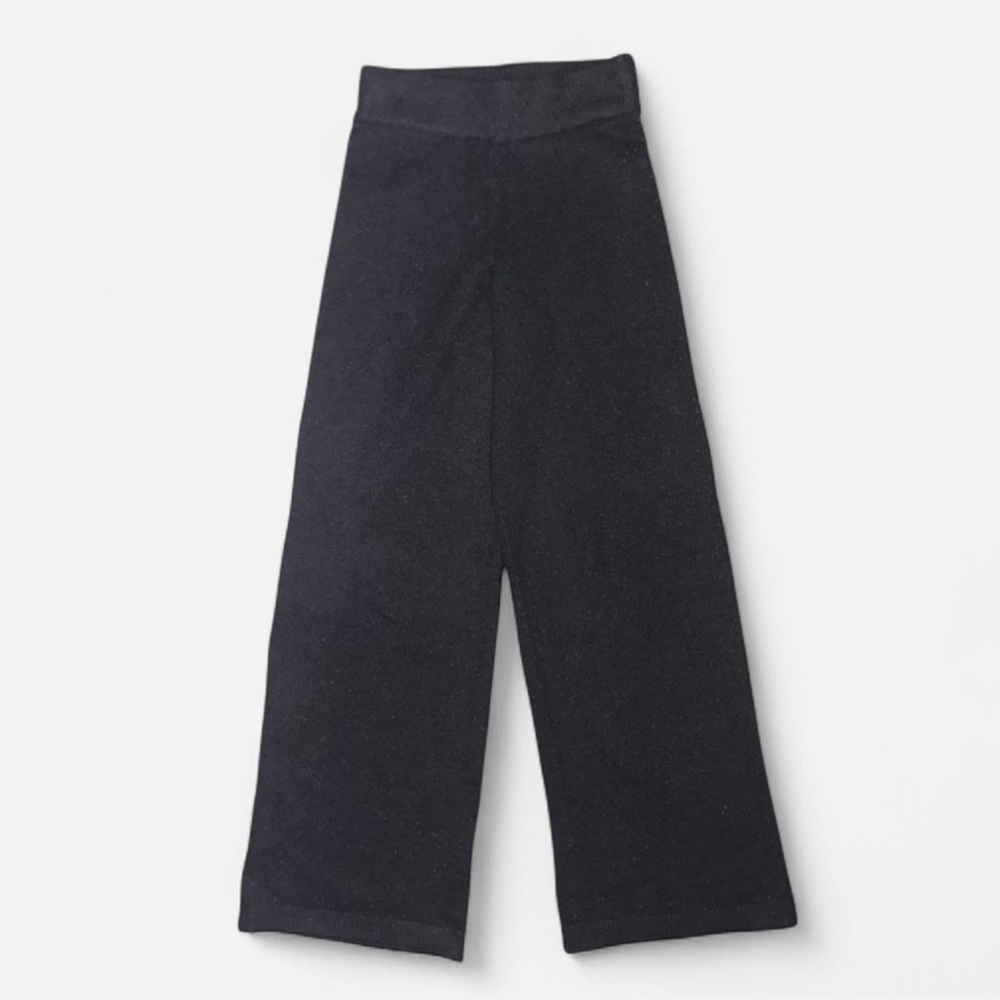 H&M Black Knit Sweater Pants